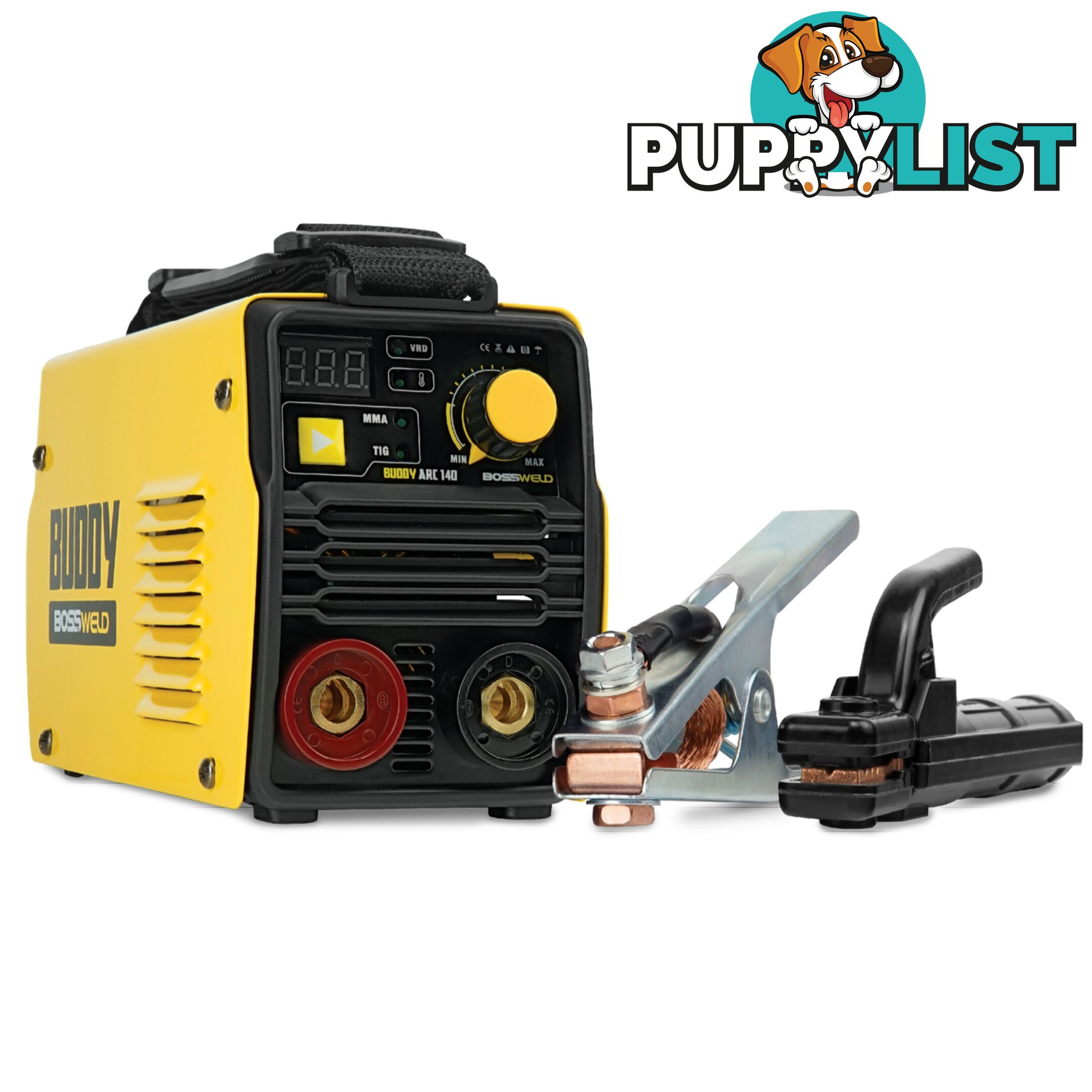 Buddy-Arc 140 DC Stick / Lift Tig welder Package Deal Bossweld 633110BUNDLE