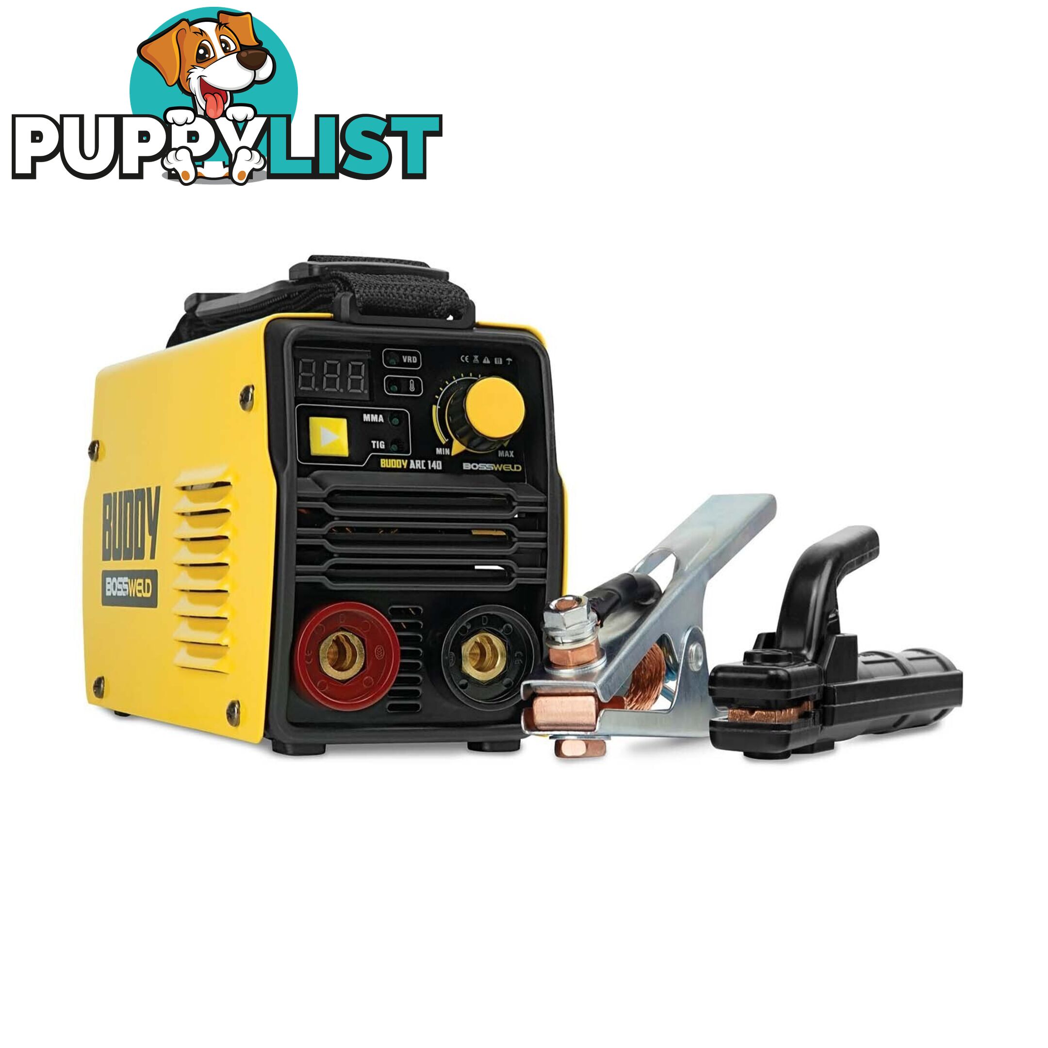 Buddy-Arc 140 DC Stick / Lift Tig welder Package Deal Bossweld 633110BUNDLE