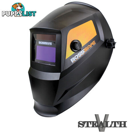 Eco Series Electronic Welding Helmet Stealth V Bossweld 700141