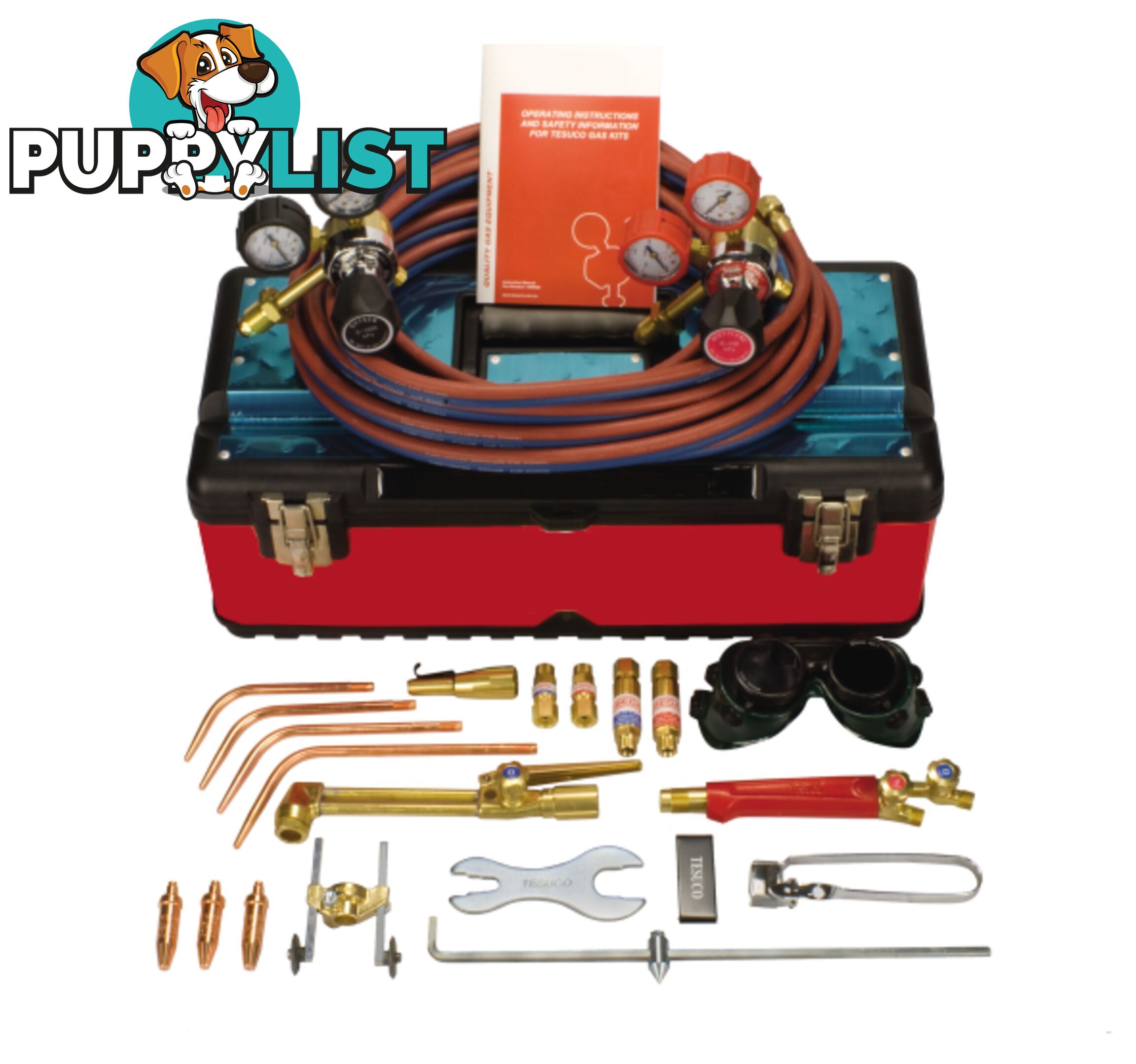 Brazing, Heating, Cutting Kit Oxygen / LPG Side Entry Oxygen Regulator