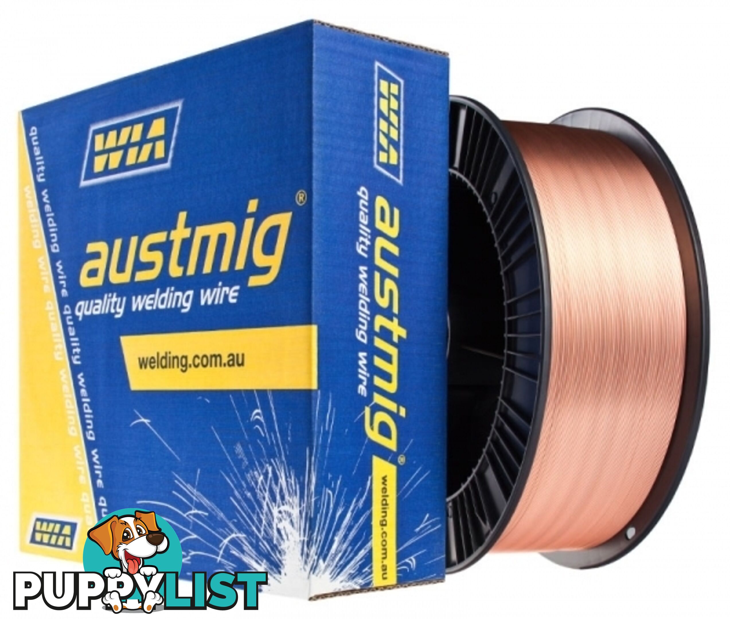 0.9mm 15Kg Copper Coated Low Alloy Solid Wire AUSTMIG NiCrMo MNICRMO09S