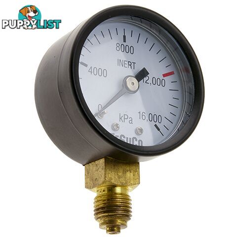 Pressure Gauge 0 - 600 kPa LPG 1/4" BSPP For RZ- Regulators