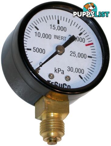 Pressure Gauge 0 - 600 kPa LPG 1/4" BSPP For RZ- Regulators