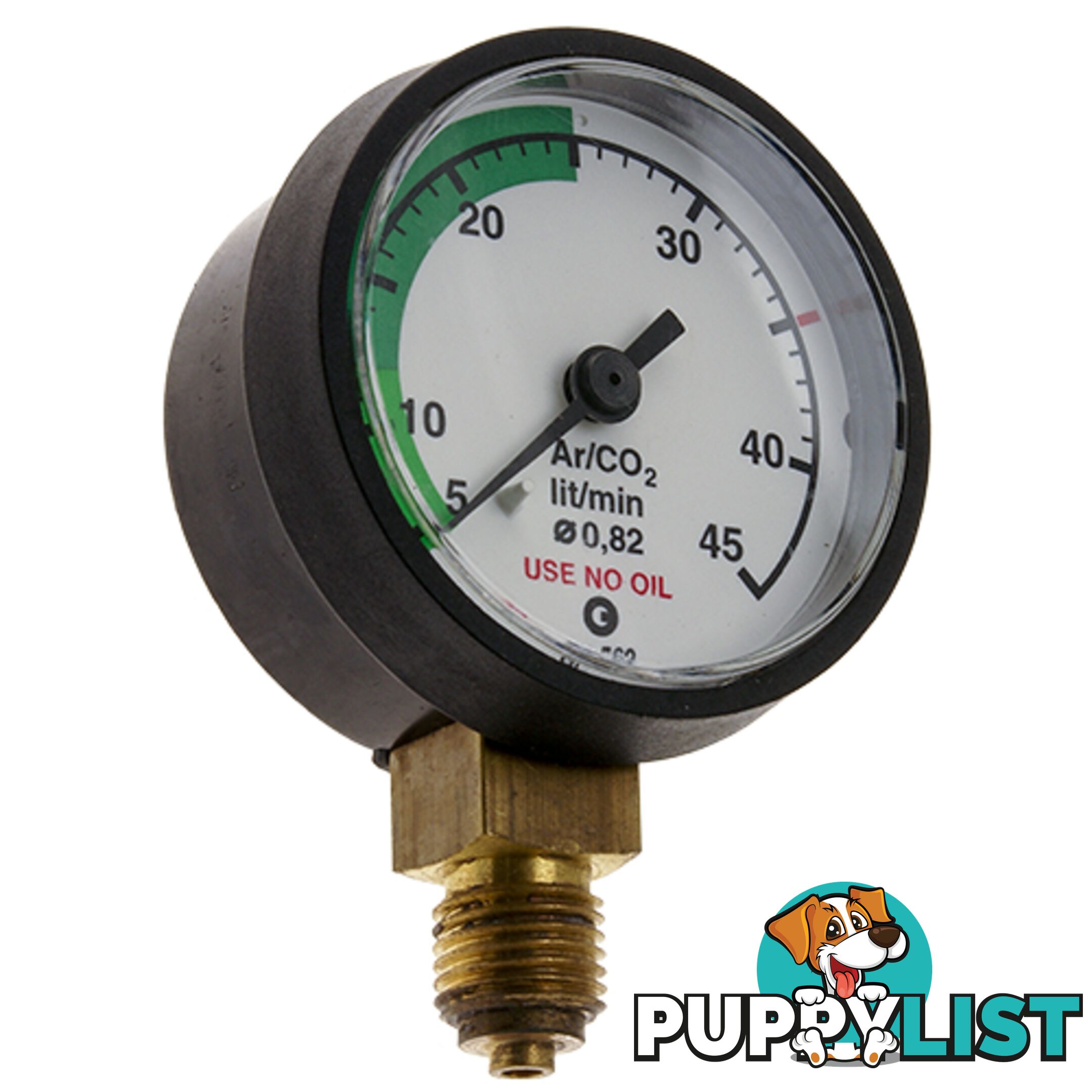 Pressure Gauge 0 - 600 kPa LPG 1/4" BSPP For RZ- Regulators