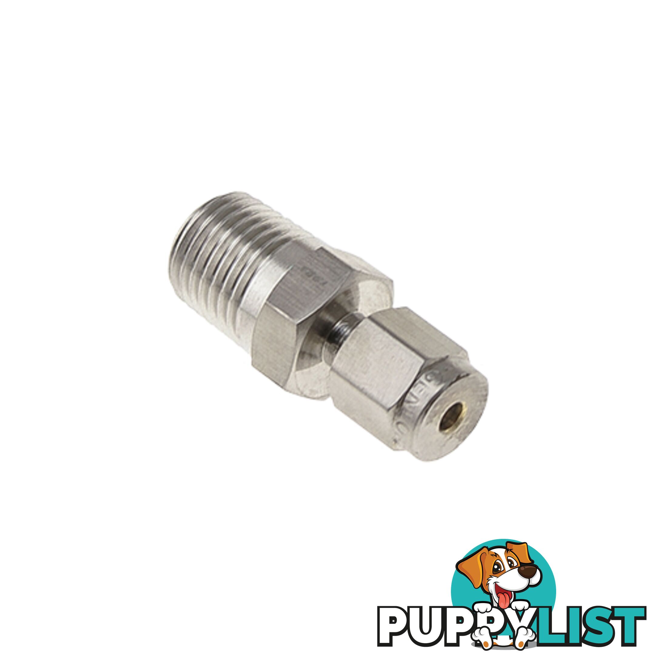 Genlok Male Connector 1/4 NPT - 1/4 Genlok