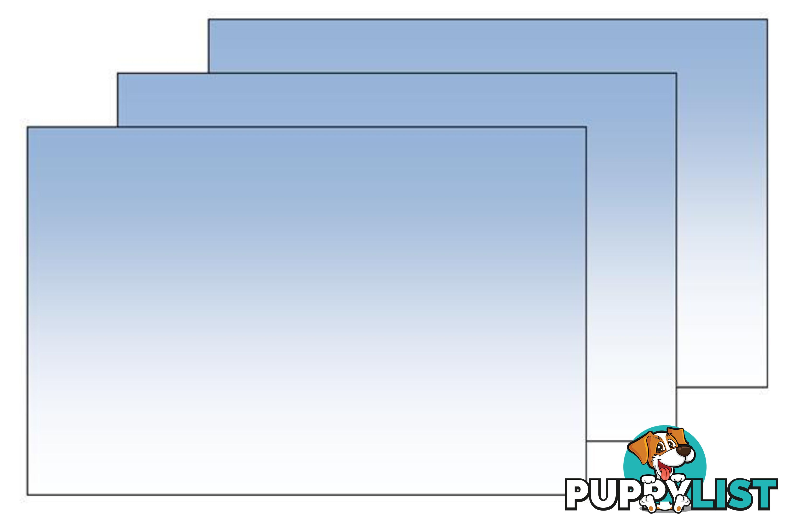 Clear Inner Lens for Miller Pro-Hobby (Old Model) (107 X 44mm) PKT 5