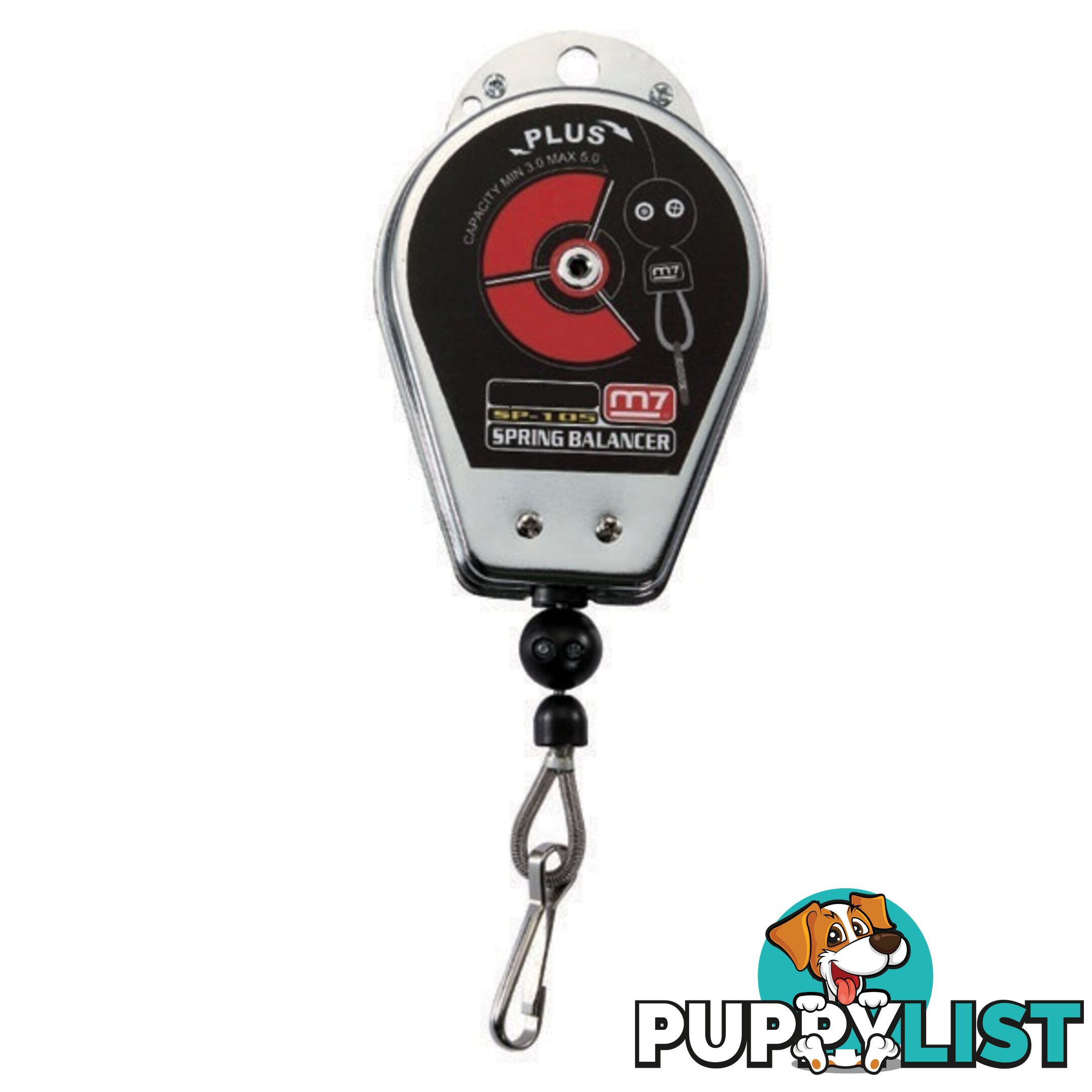 Spring Balancer 1.6 Metre Cable 0.6-1.5Kg Capacity M7-SP102