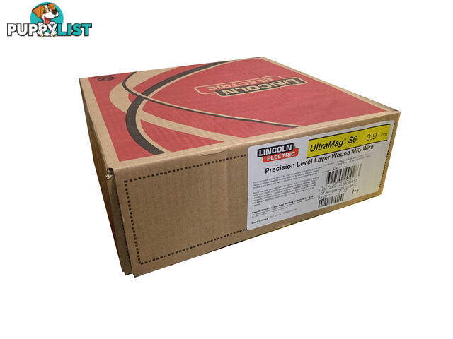 Mig Wire Mild Steel Ultramag S6 0.9mm 15Kg Lincoln AUM0915S6