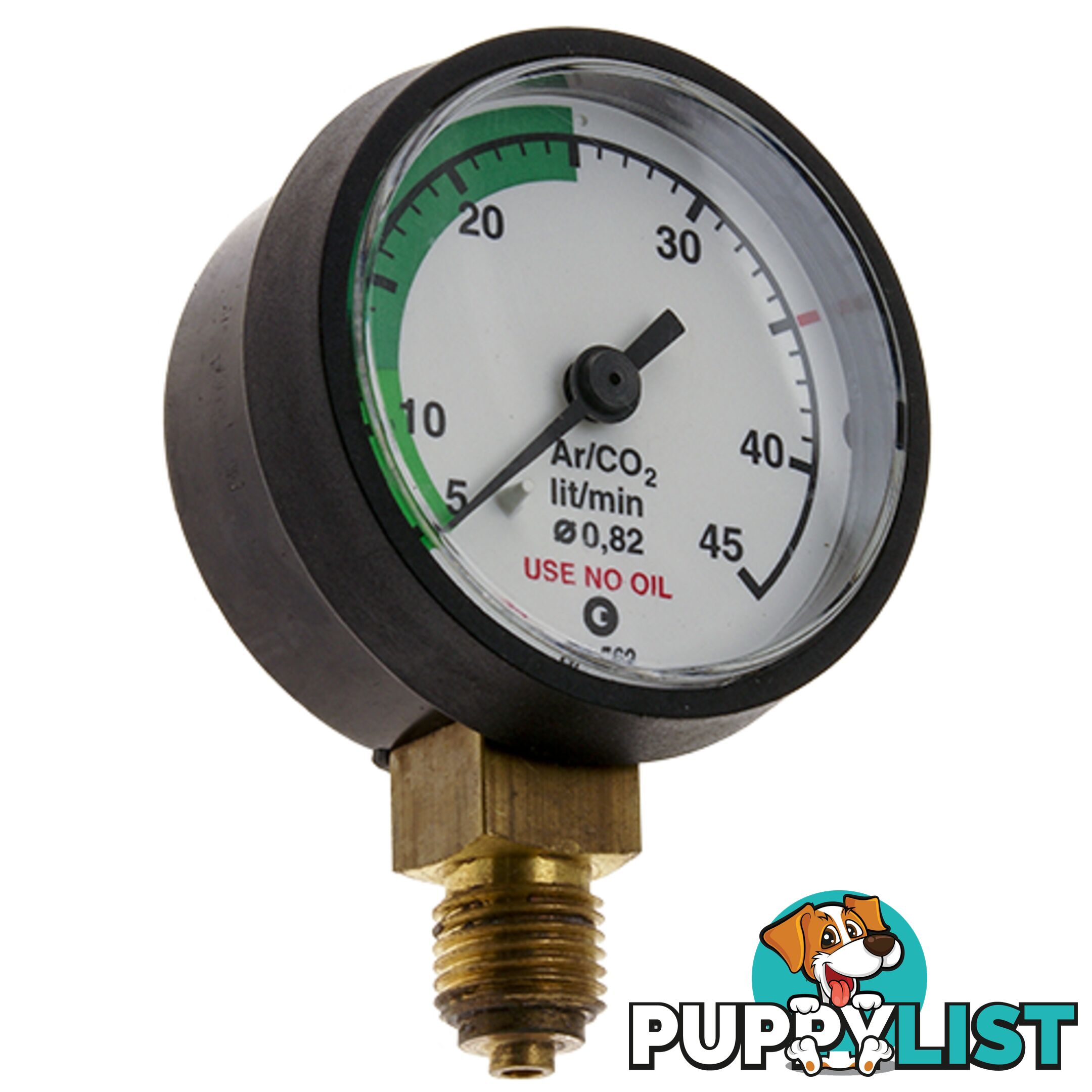 Pressure Gauge 0 - 600 kPa LPG 1/4" BSPP For RZ- Regulators