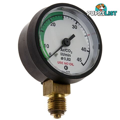 Pressure Gauge 0 - 600 kPa LPG 1/4" BSPP For RZ- Regulators