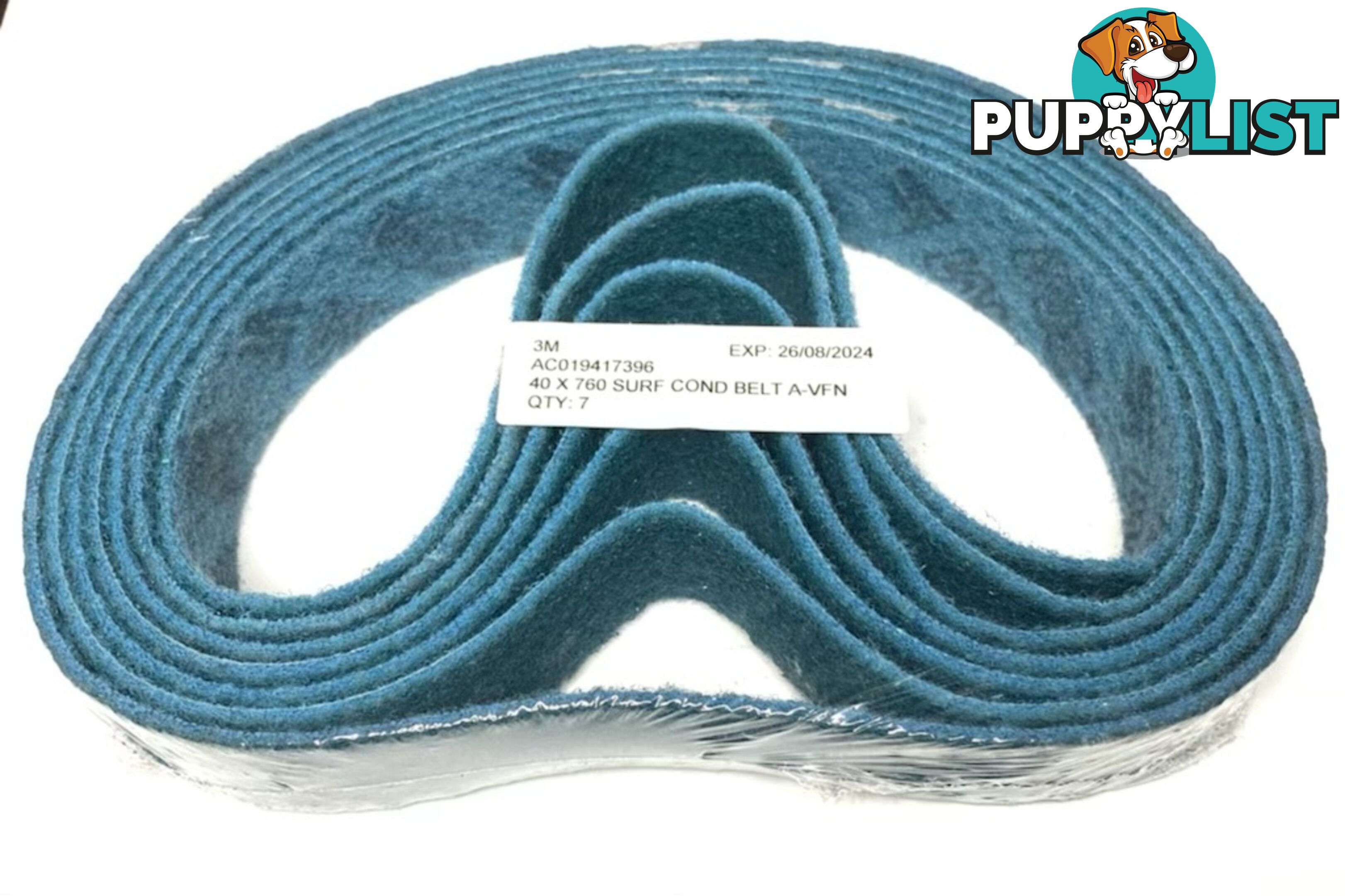 Surface Conditioning Belts 40mm x 760mm A-VFN Blue Scotch-Briteâ¢ AC019417396 Pkt : 7