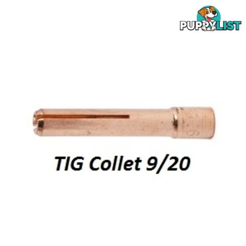 Collet 3.2mm For 9/20 Torch 13N24 Pkt : 5