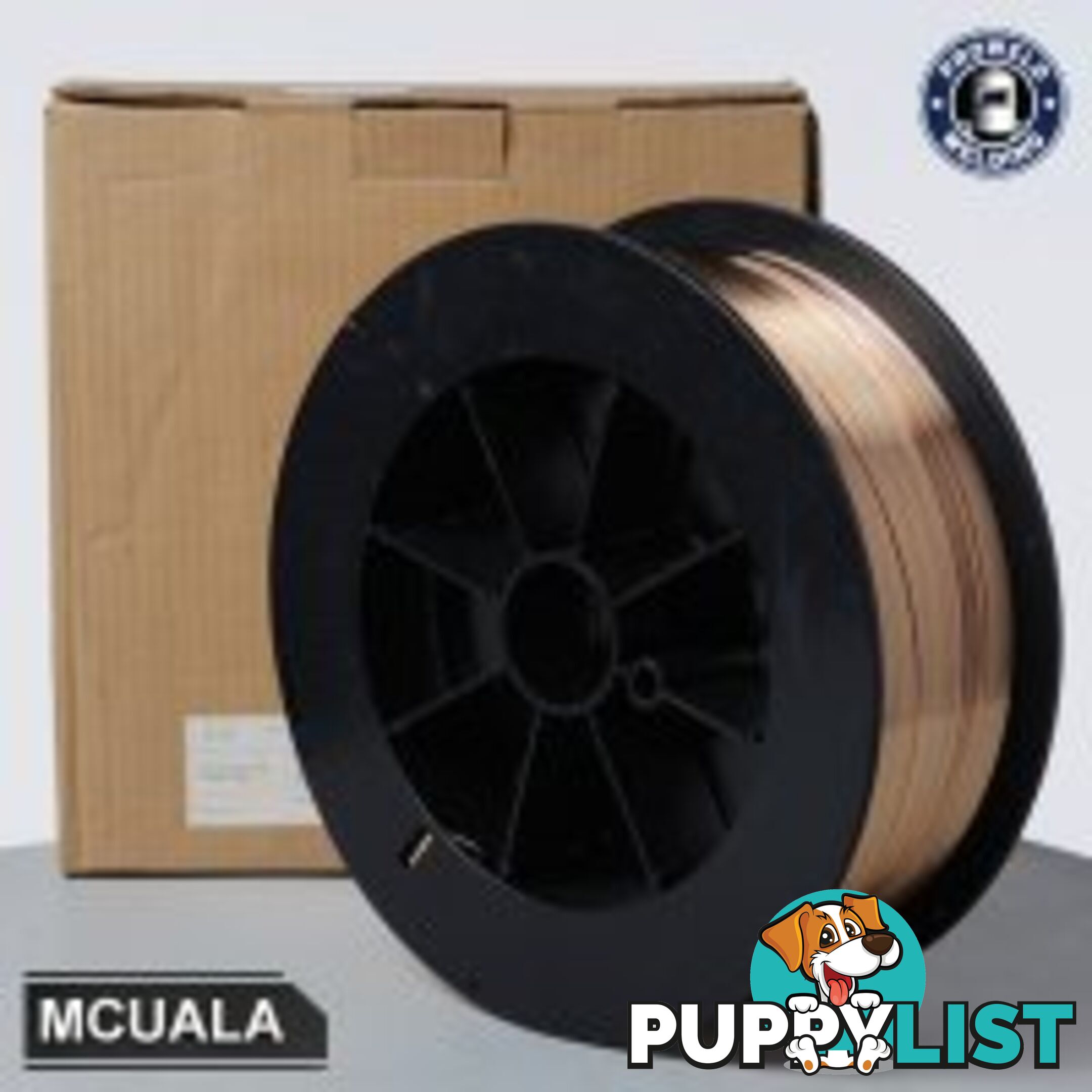 1.6mm 13.62 Kg HAW Aluminium Bronze A2 Mig Wire Proweld MCUALA216S