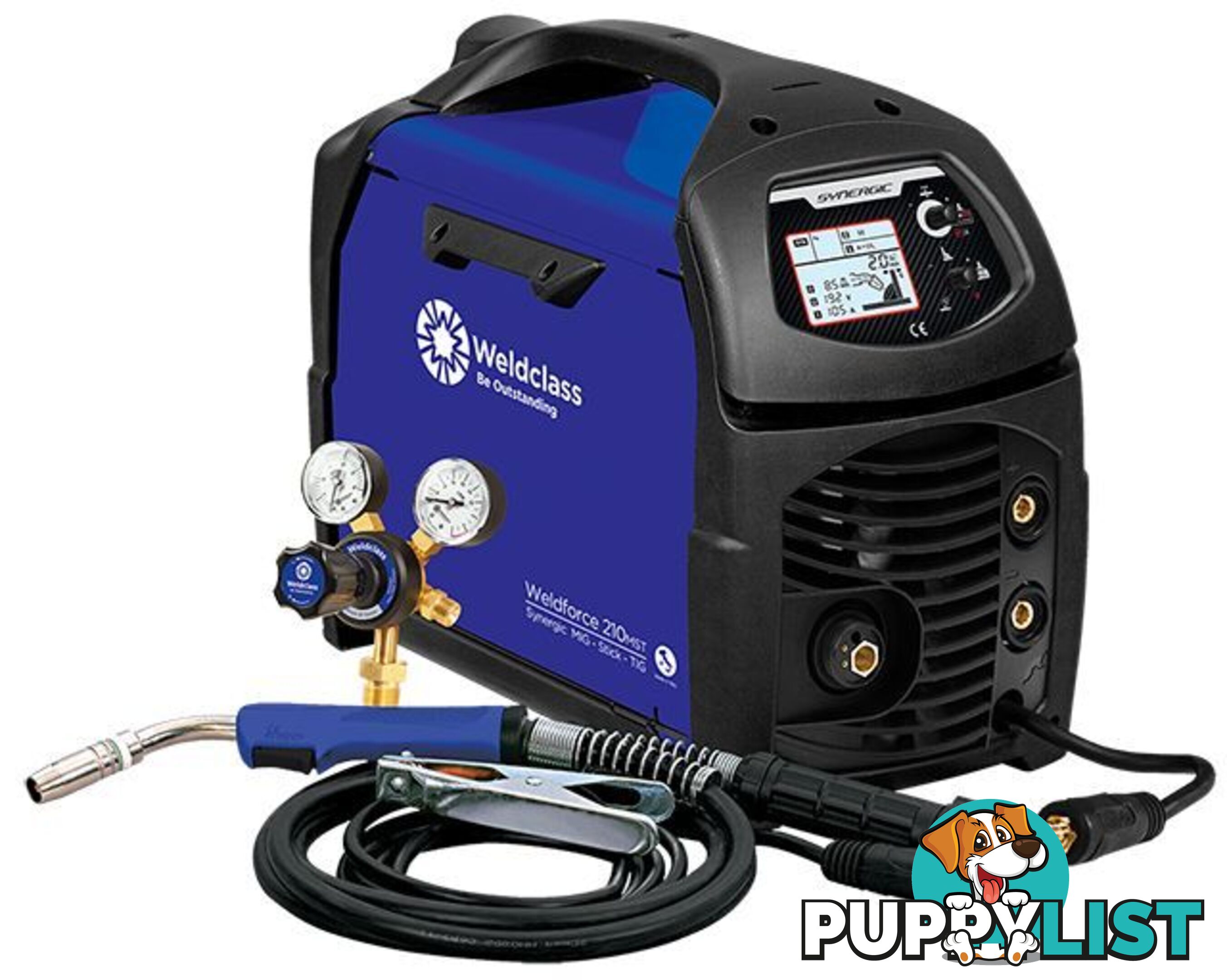 Weldforce 210 MST Mig / Stick / Tig Welder Weldclass WC-210MST