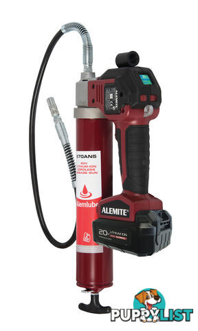 Battery Grease Gun 20V Lithium-ion (Skin Only) Alemlube 670AN5