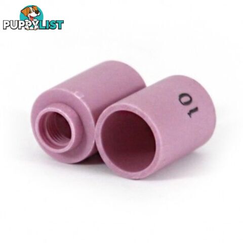 Ceramic Alumina Cup For Collet Body Size 10 Suits 9/20 Torch 13N13 Pkt : 5