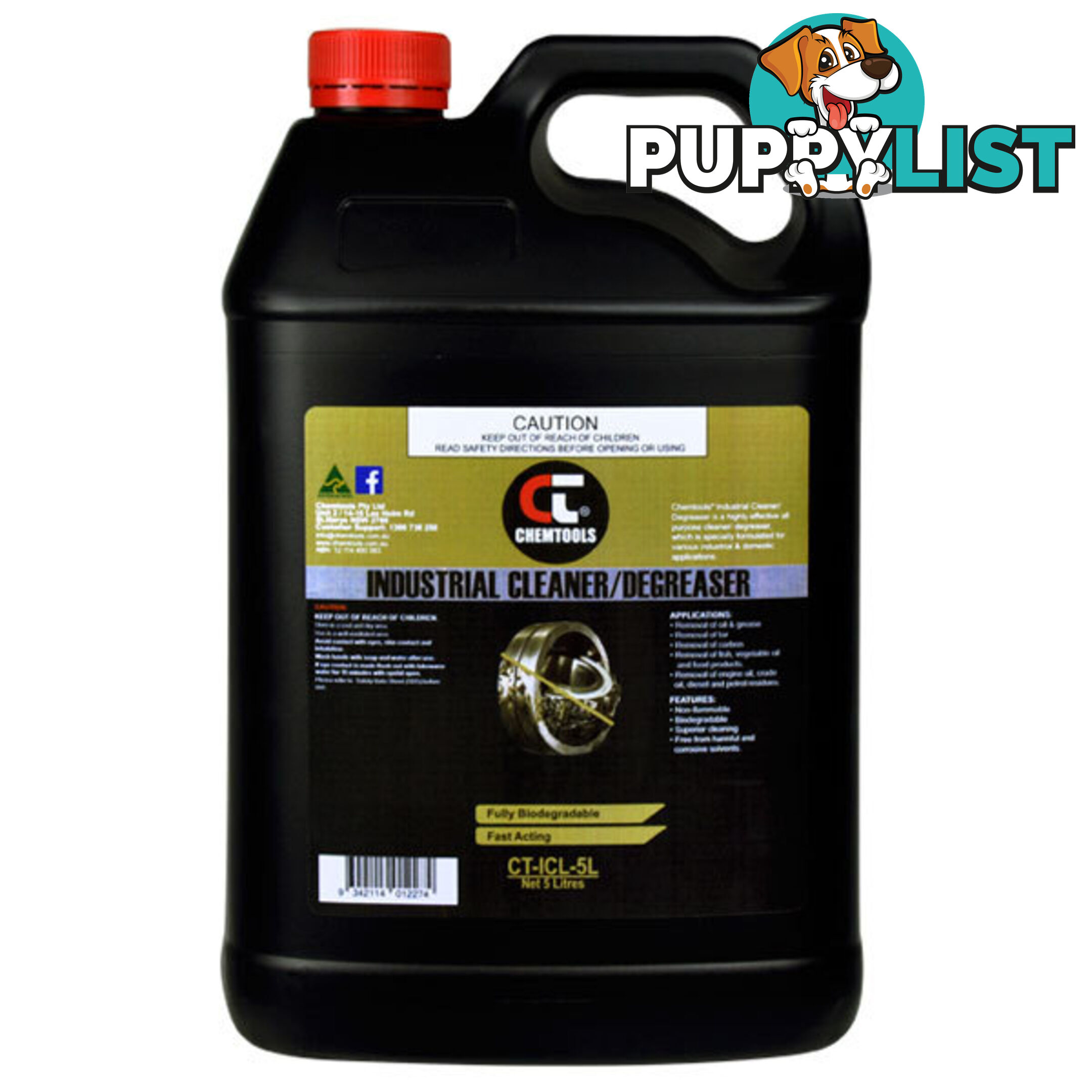 Cleaner/Degreaser Water Based 5 Litres CT-ICL-5L