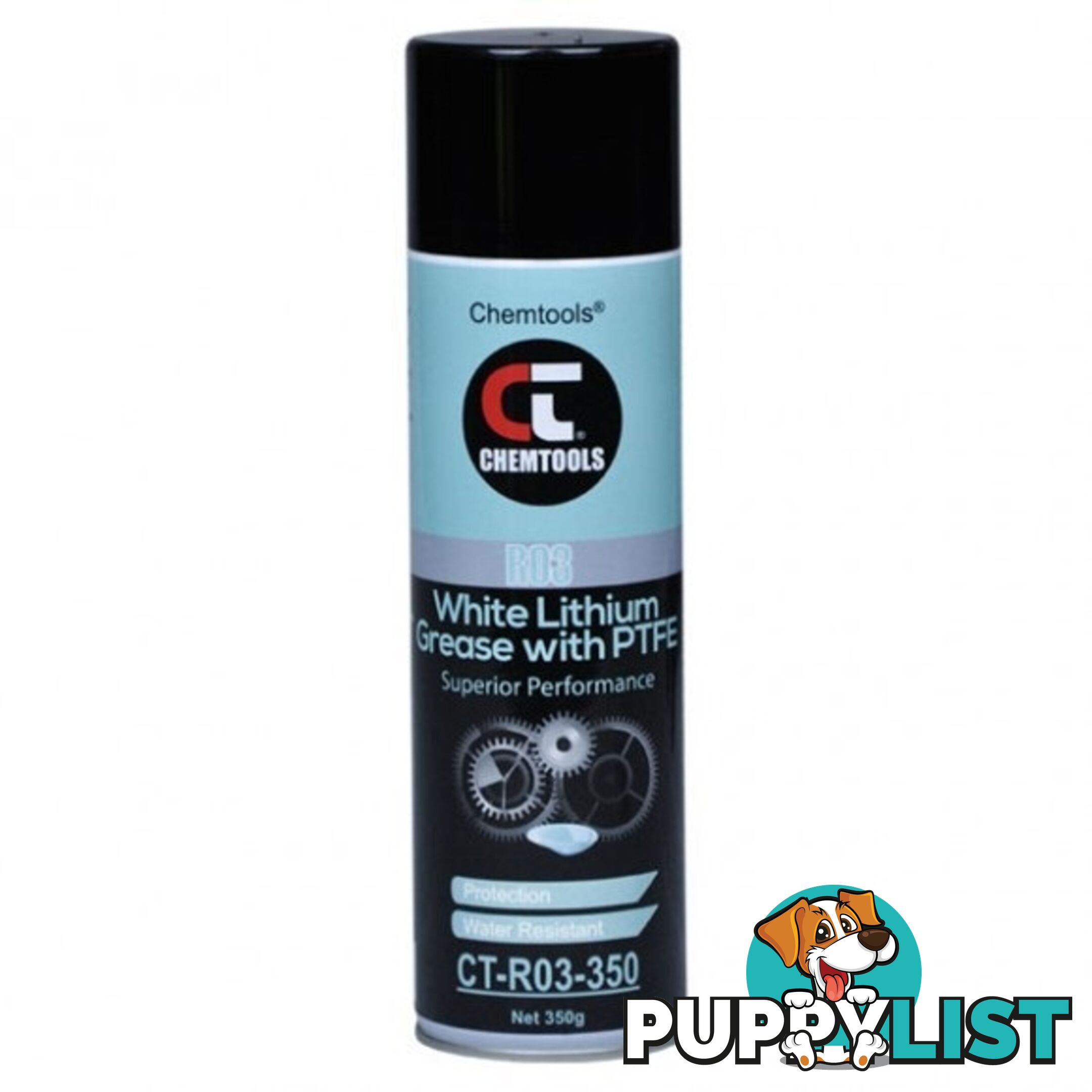 White Lithium Grease with PTFE 350g Aerosol