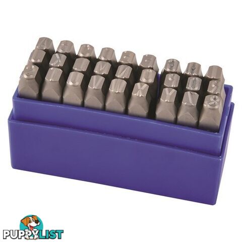 Letter Stamp Set 27 Piece 10mm Kincrome K15008