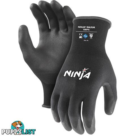 Black Ninja HPT GripX Glove Small NIGRPXHPTBK000S