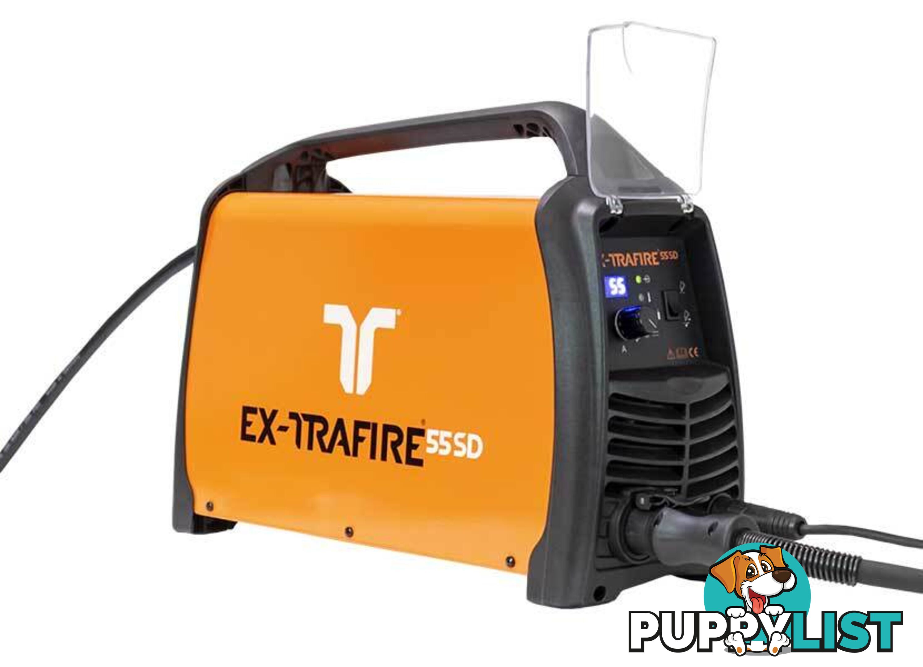 Plasma Cutter 55SD With 8 Metre Hand Held Torch Ex-Trafire EX55SD-H8M