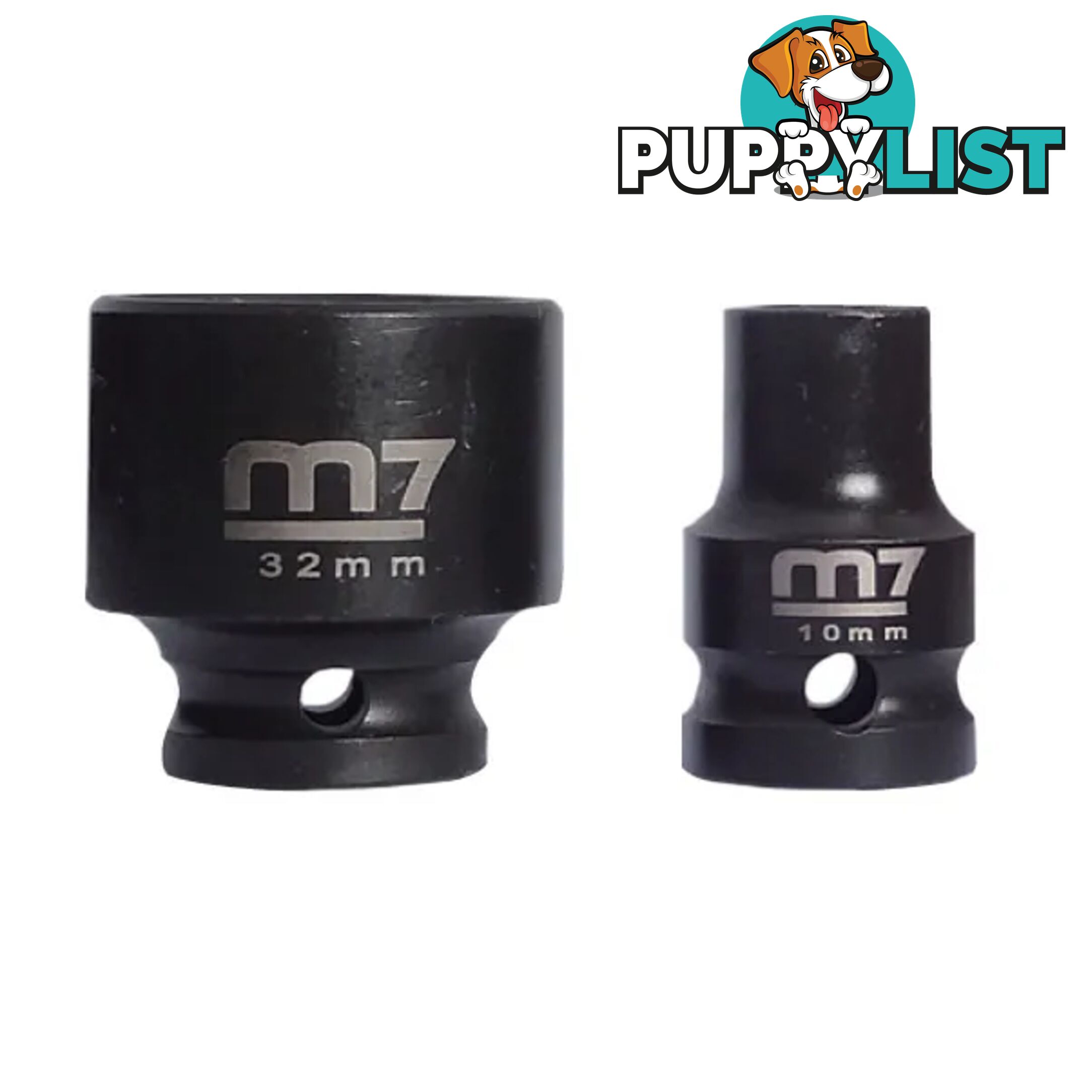 Impact Socket With Hang Tab 1/2" Drive 6 Point 14mm M7 M7-MA411M14