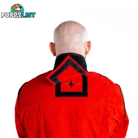 BIG REDÂ® Welders Jacket Size X-Large Elliott BRWJXLRG