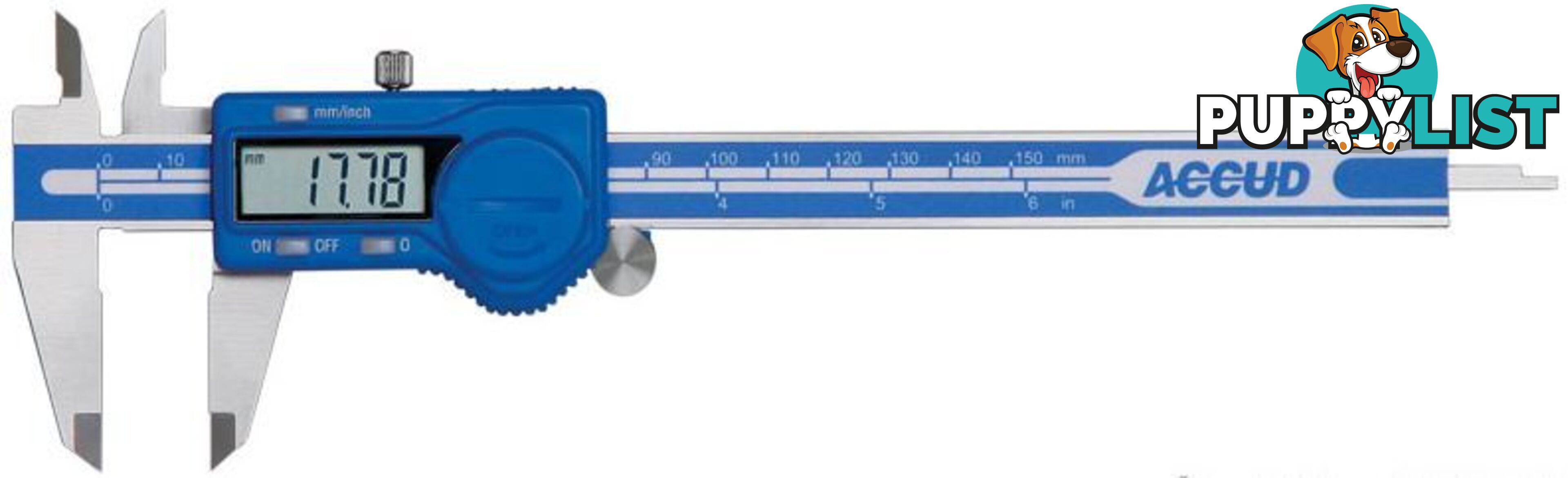 150mm Dual Scale Digital Caliper AC-111-006-12