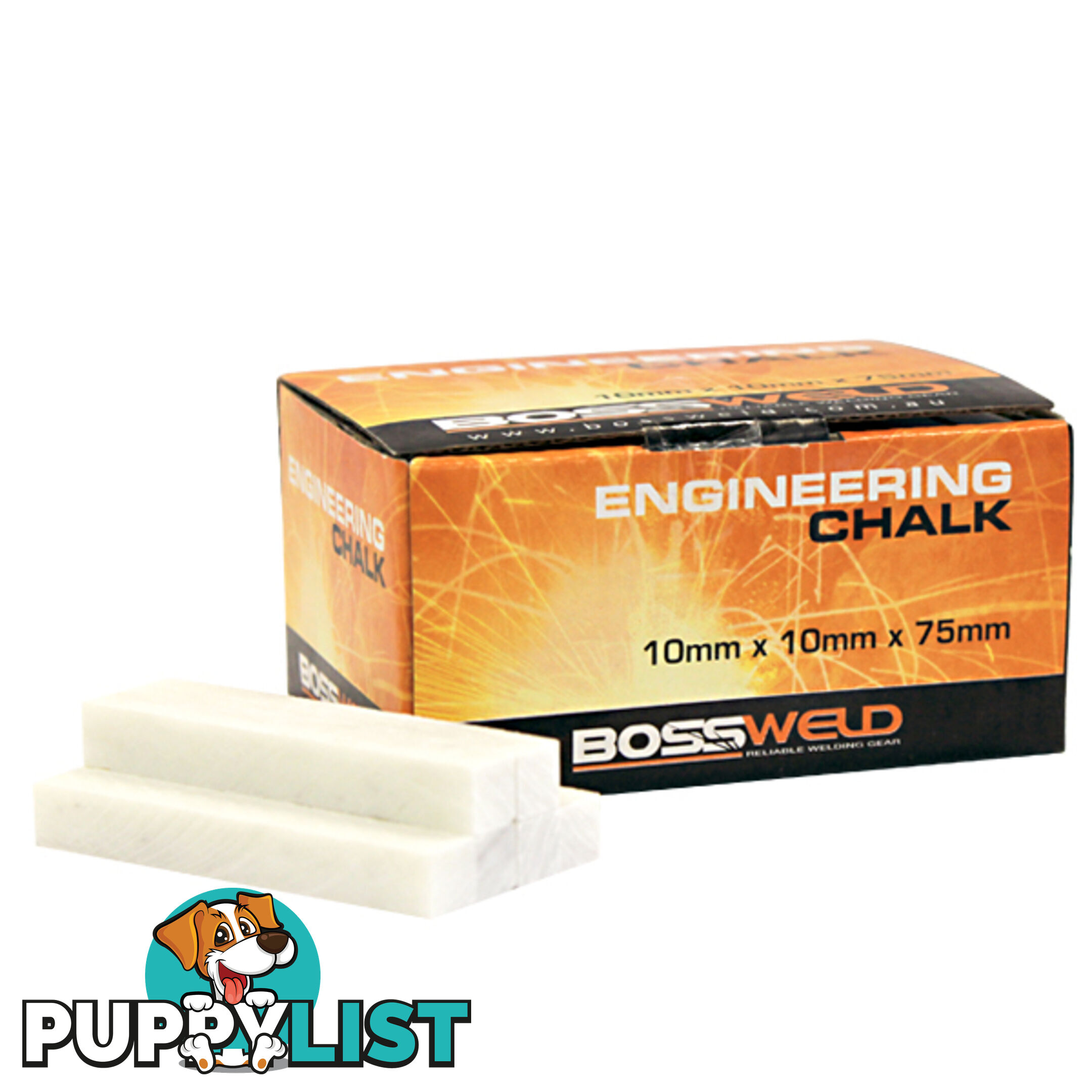 Bossweld Engineers Chalk 75x10x5mm 800022