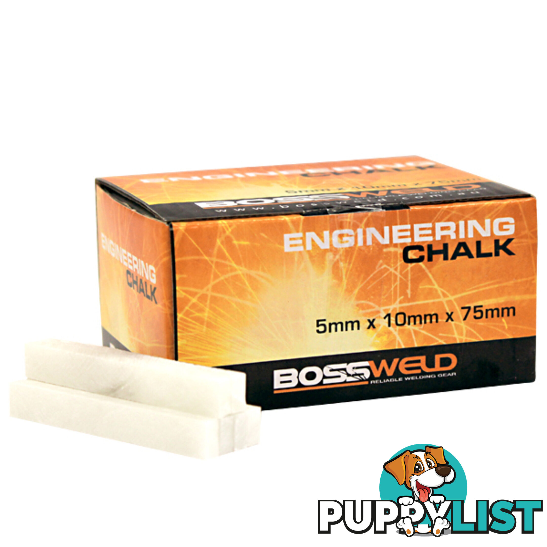 Bossweld Engineers Chalk 75x10x5mm 800022