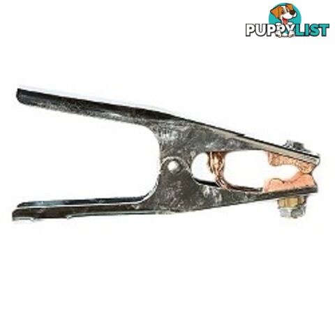 Earth Clamp 500 Amp Copper Braid - Copper jaws EC500P