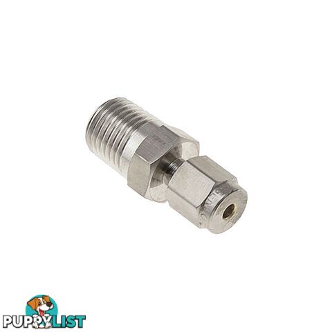 Genlok Male Connector 1/4 NPT - 1/4 Genlok