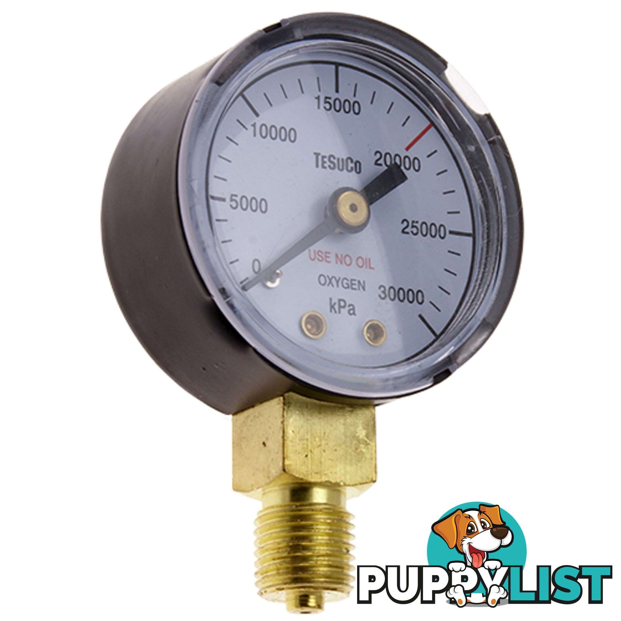 Pressure Gauge For RC- Regulators 1/4 BSPP