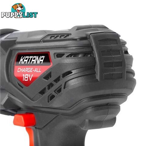 All 1/2" Impact Wrench 18V Charge (Skin Only) Katana 220020