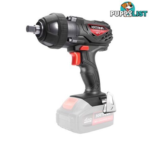 All 1/2" Impact Wrench 18V Charge (Skin Only) Katana 220020