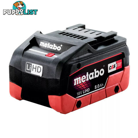 Battery Pack 18V LiHD 8.0Ah Metabo (625369000)