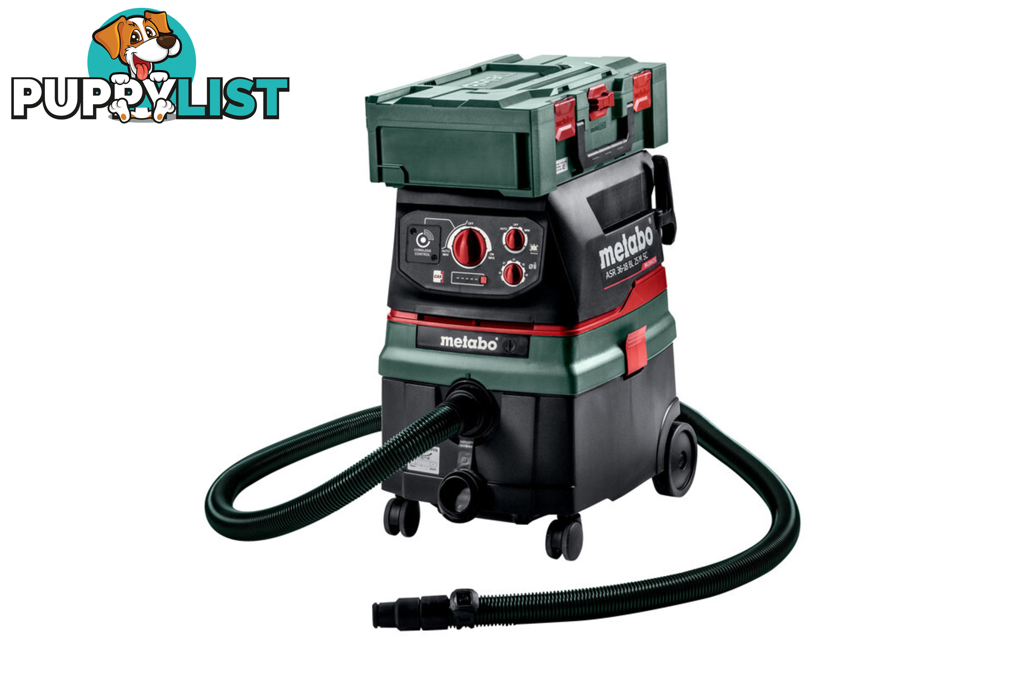 Cordless 18V Vacuum Cleaner ASR 36-18 BL 25 M SC Metabo 602046850