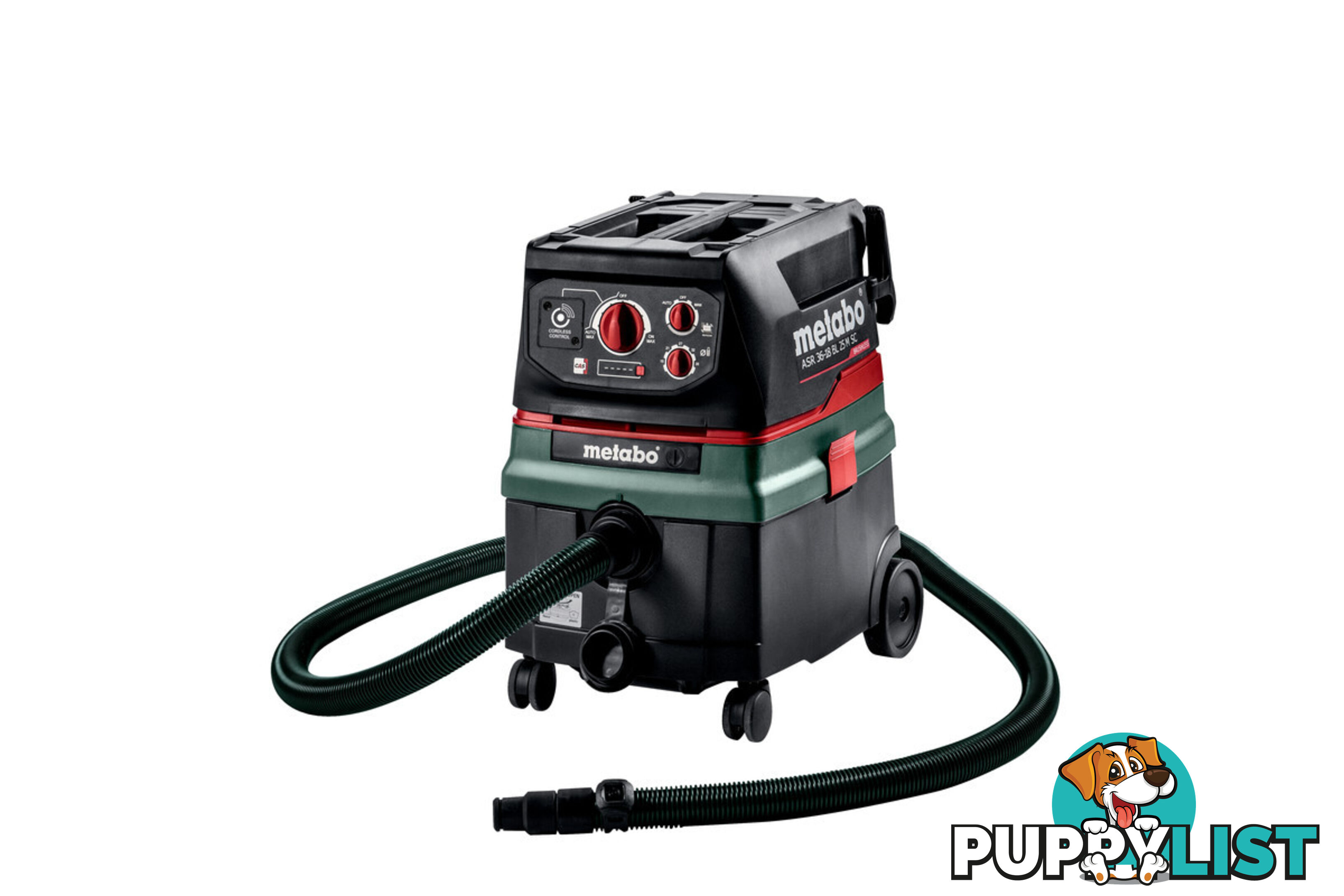 Cordless 18V Vacuum Cleaner ASR 36-18 BL 25 M SC Metabo 602046850