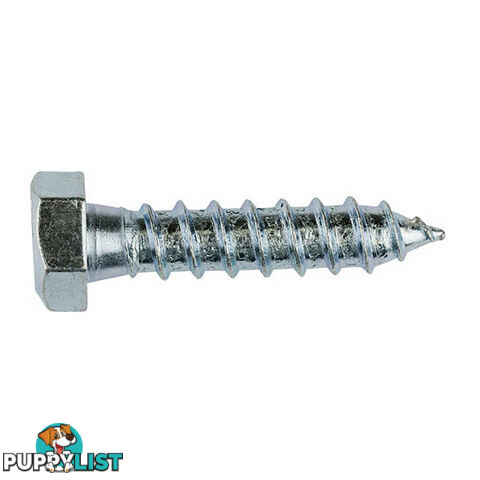 Coach Screw Hot Dipped Gal M8 X 50 mm Bremick SCSMG080504 - Pkt:50