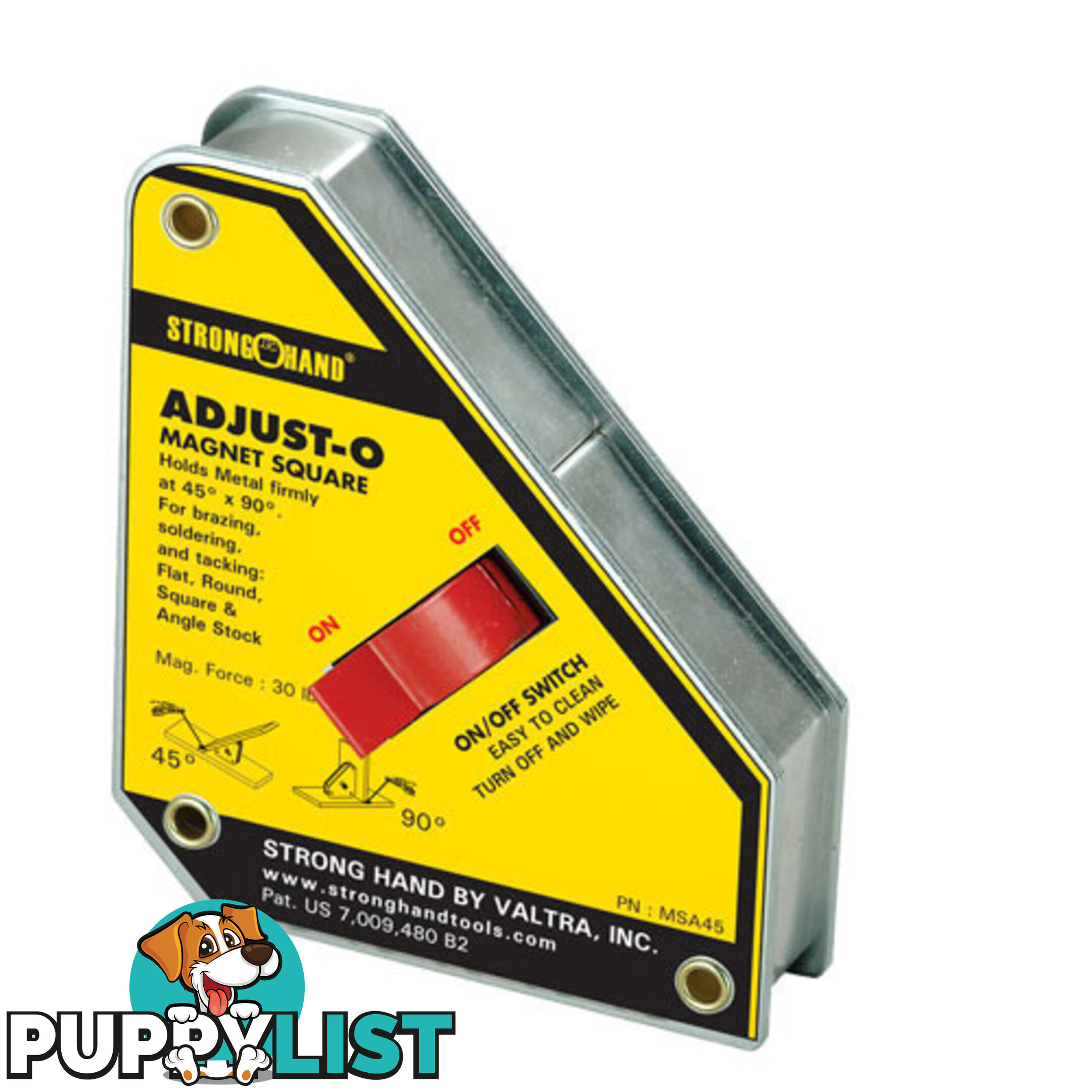 Adjust-O Magnet Square Strong Hand Tools MSA46-HD