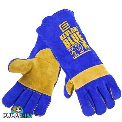 The KEVLARÂ® BLUEâ¢ Welding Glove Elliotts 300RKB