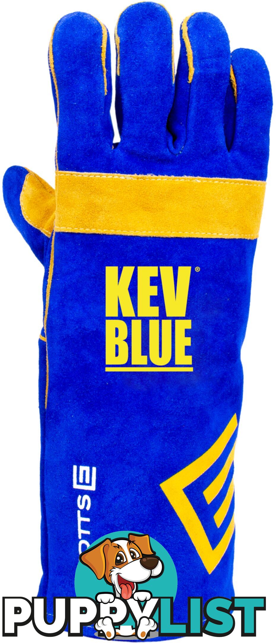 The KEVLARÂ® BLUEâ¢ Welding Glove Elliotts 300RKB