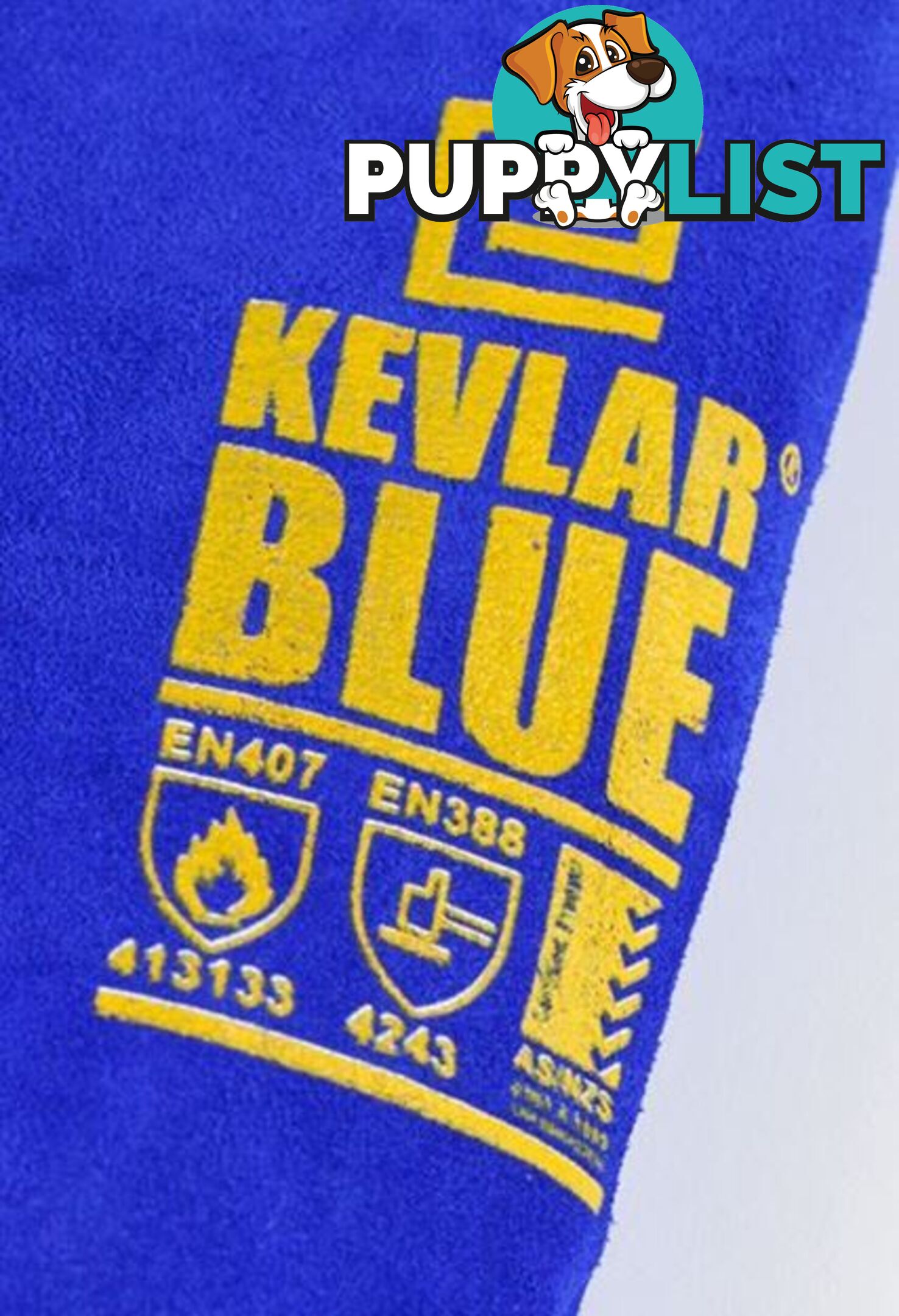 The KEVLARÂ® BLUEâ¢ Welding Glove Elliotts 300RKB