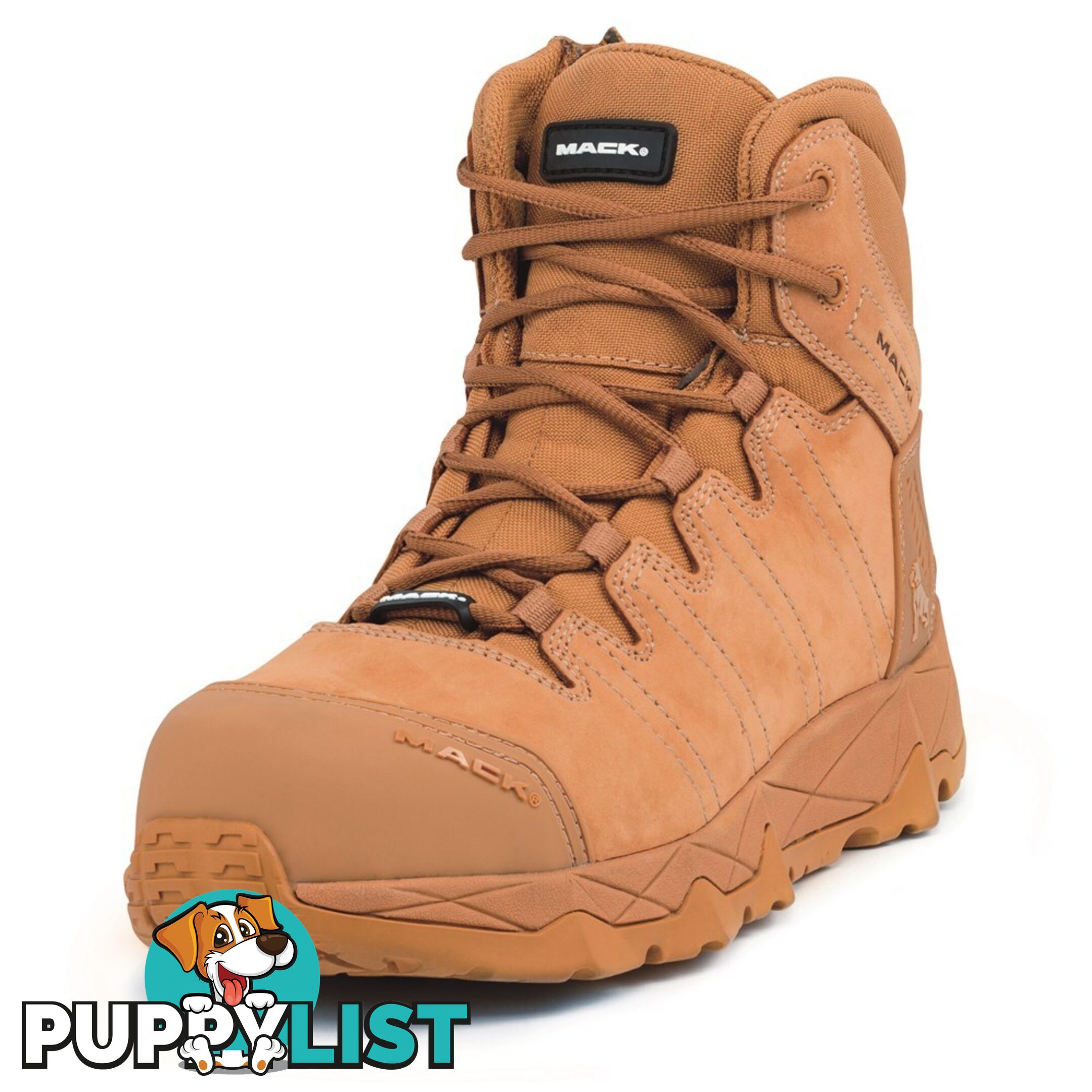 Safety Boots Octane Zip-Up Aus/UK Size 7 Honey Mack MKOCTANEZHHF070