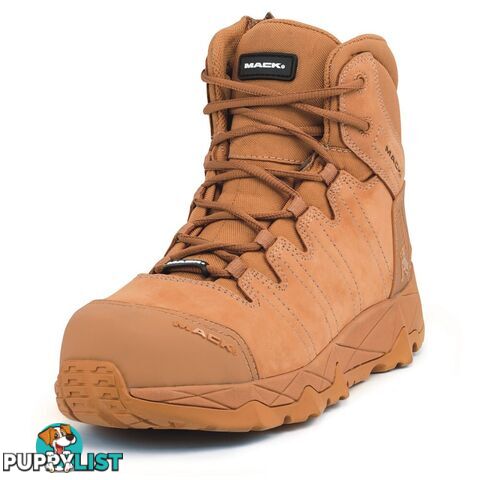 Safety Boots Octane Zip-Up Aus/UK Size 7 Honey Mack MKOCTANEZHHF070