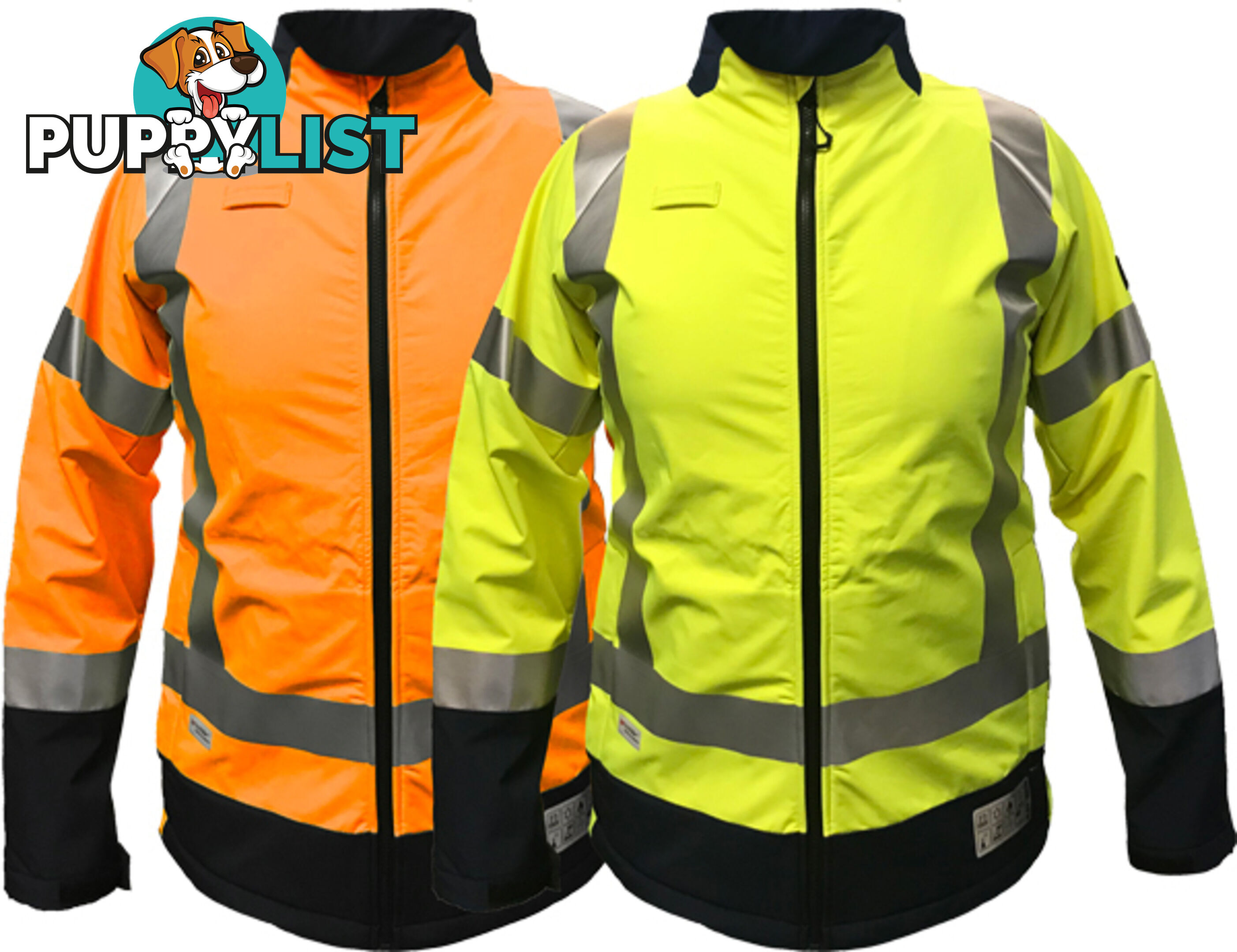 Hi Vis Flame Retardant & Anti-static Softshell Jacket BW2300T8