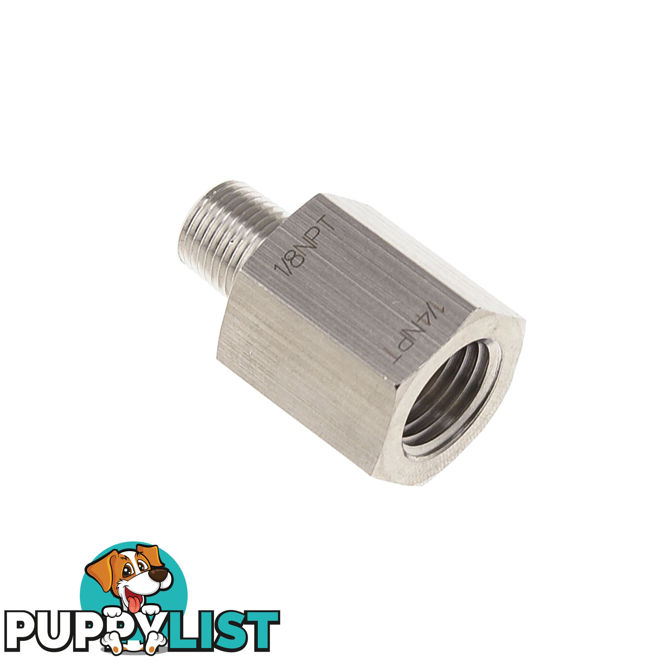 Genlok Adaptor 1/8" M NPT to 1/4" F NPT