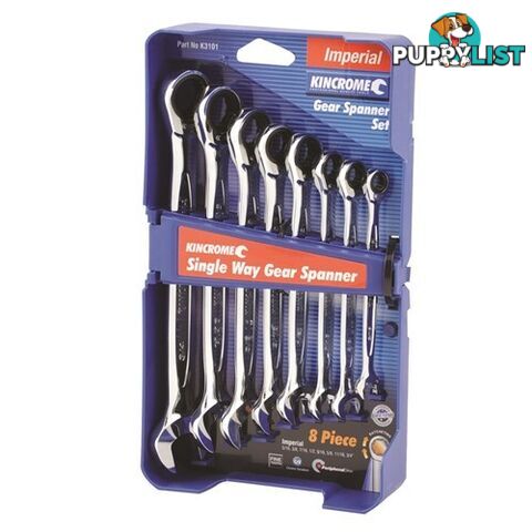 Combination Gear Spanner Set 8 Piece Kincrome K3100