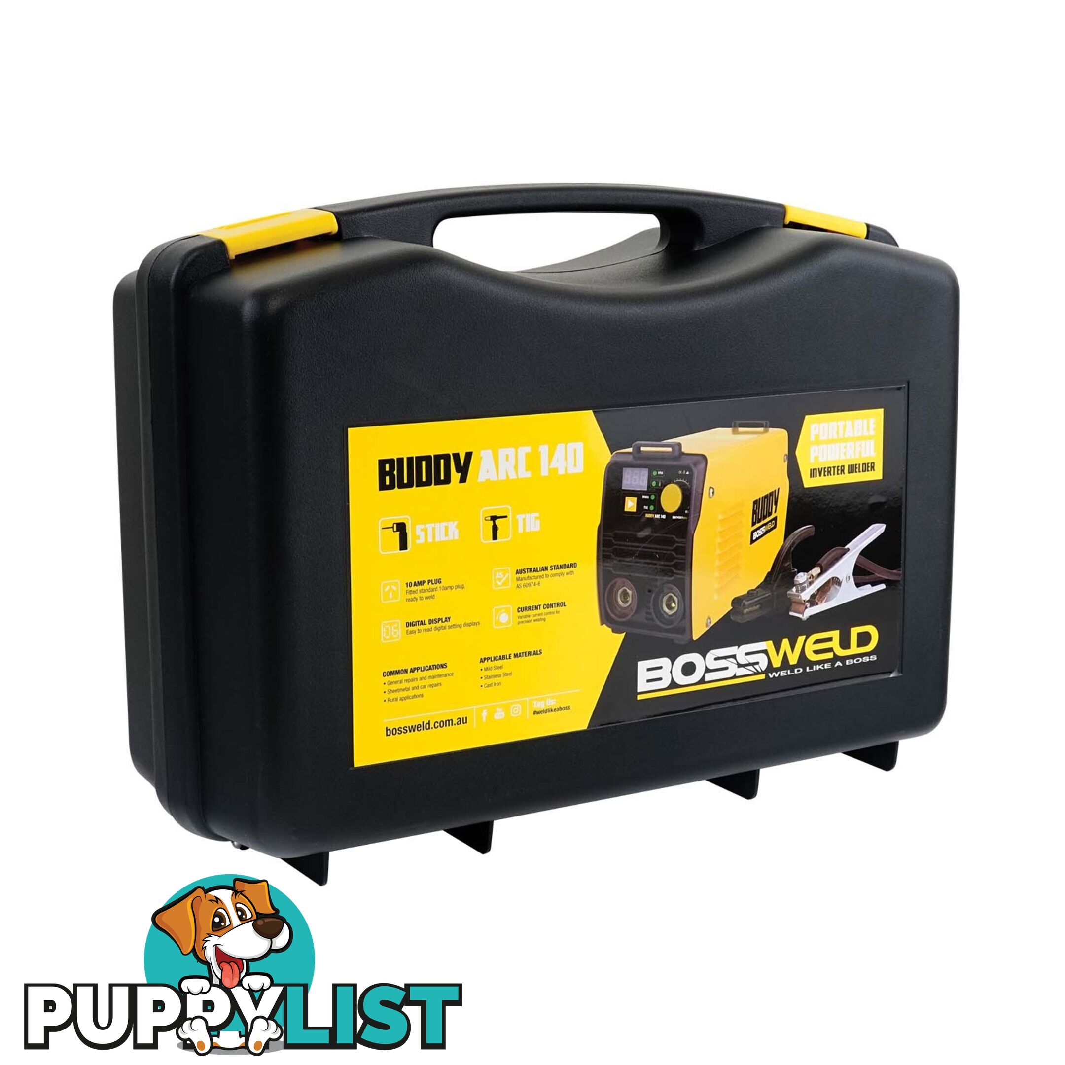 Buddy-Arc 140 Arc/ Lift Tig welder 240V 10Amp Bossweld 633110