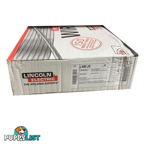 LNM-28 CORTEN 1.2mm 15 Kg ER80S-G  Low Alloy Solid Welding Wire Lincoln S12K016PCC01